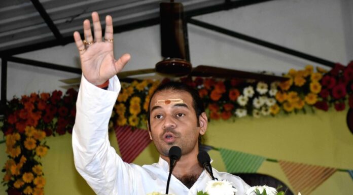 Tej Pratap Singh Files FIR After Rs 20 Lakh Cash And Party Funds Go Missing Tej Pratap Singh Files FIR After Rs 20 Lakh Cash And Party Funds Go Missing