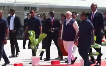 Historic Moment: PM Modi Arrives In Seychelles For 50th Anniversary Celebrations Historic Moment: PM Modi Arrives In Seychelles For 50th Anniversary Celebrations