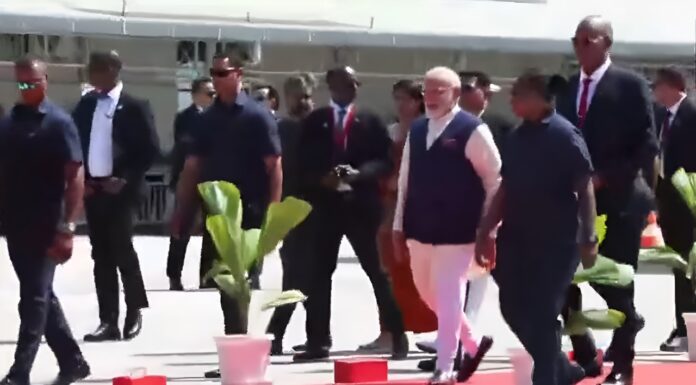 Historic Moment: PM Modi Arrives In Seychelles For 50th Anniversary Celebrations Historic Moment: PM Modi Arrives In Seychelles For 50th Anniversary Celebrations