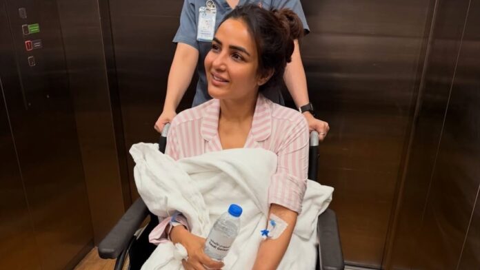 Jasmin Bhasin Hospitalised in Dubai on Her Birthday, Diagnosed with Terminal Ileitis; Aly Goni by Her Side for Support