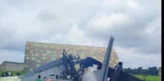 IAF AN-32 Splits Apart After Landing Mishap at Jorhat IAF AN-32 Splits Apart After Landing Mishap at Jorhat