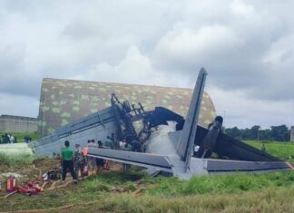 IAF AN-32 Splits Apart After Landing Mishap at Jorhat IAF AN-32 Splits Apart After Landing Mishap at Jorhat