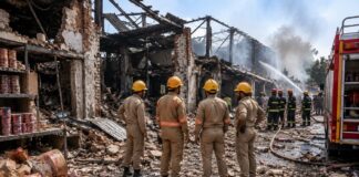 Blast at Jaipur Firecracker Unit Kills 3, Leaves 6+ Critically Injured Blast at Jaipur Firecracker Unit Kills 3, Leaves 6+ Critically Injured