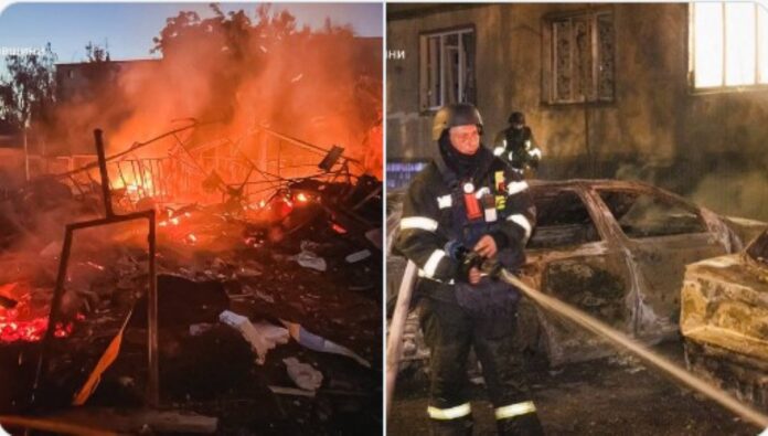 Russian Strikes Hit Kharkiv Residential Areas, Leaving 4 Dead, 10 Injured Russian Strikes Hit Kharkiv Residential Areas, Leaving 4 Dead, 10 Injured