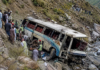 40 Killed After Overloaded Bus Plunges Into Ravine in Pakistan