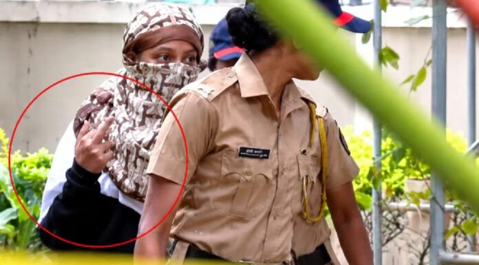 Pune Fort Murder Case: Siya Goyal’s Gesture Toward Media Goes Viral After Police Raid