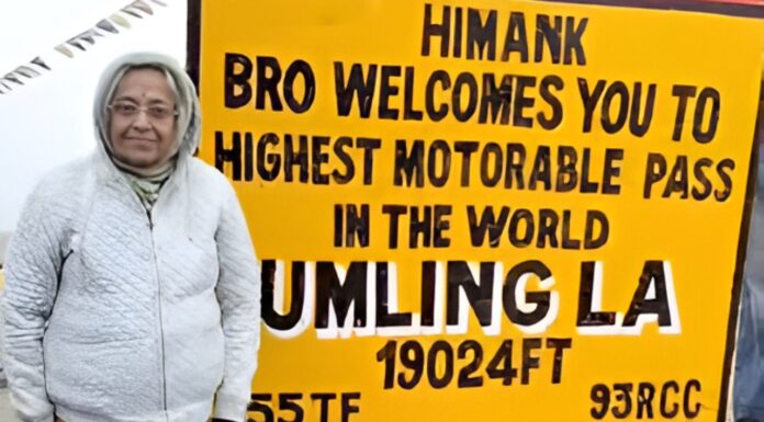 Remarkable Journey: 80-Year-Old Woman Scales World’s Highest Motorable Pass Remarkable Journey: 80-Year-Old Woman Scales World's Highest Motorable Pass