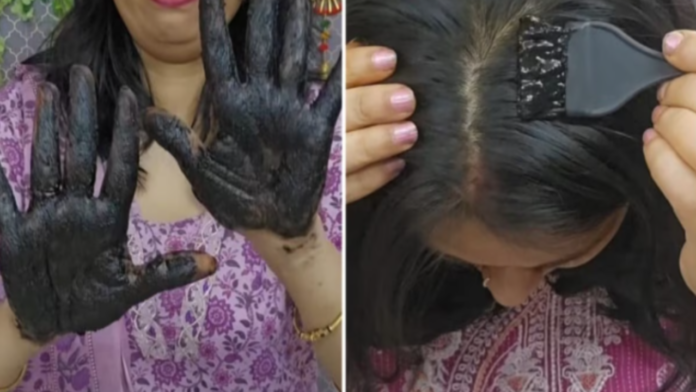 Sarabjit Kaur (1) Cover Grey Hair Naturally In Just 2 Minutes With This Easy Homemade Dye
