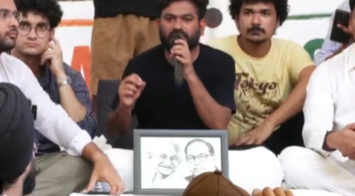 Abhijeet Dipke Starts Fast-Unto-Death After Sonam Wangchuk Is Admitted To Hospital Abhijeet Dipke Starts Fast-Unto-Death After Sonam Wangchuk Is Admitted To Hospital