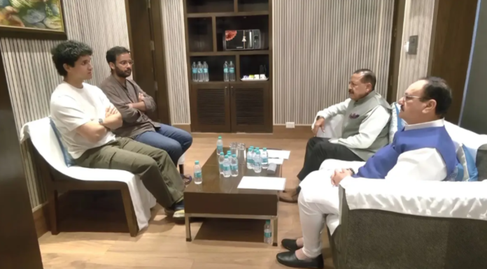CJP Delegation Meets JP Nadda, Jitendra Singh; 50-Minute Discussions Held In Delhi CJP Delegation Meets JP Nadda, Jitendra Singh; 50-Minute Discussions Held In Delhi