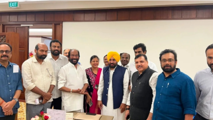 CM Bhagwant Mann Accuses BJP Of Defaming Punjabis With False Allegations