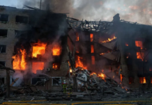 Russia Intensifies Assault On Ukraine With Large-Scale Missile Attack On Kyiv Russia Intensifies Assault On Ukraine With Large-Scale Missile Attack On Kyiv