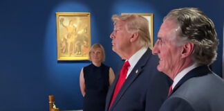 Trump Interacts With AI Theodore Roosevelt Avatar During Library Visit, Says ‘It’s An Honor’ Trump Interacts With AI Theodore Roosevelt Avatar During Library Visit, Says 'It's An Honor'
