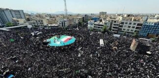 Khamenei’s Funeral Draws Millions As ‘Revenge’ Chants Reverberate Across Tehran Khamenei's Funeral Draws Millions As 'Revenge' Chants Reverberate Across Tehran