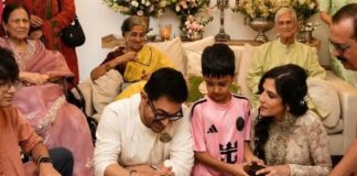Aamir Khan Embraces Tradition With Dhoti And Anklets, Post-Wedding Appearance Sparks Buzz Aamir Khan Embraces Tradition With Dhoti And Anklets, Post-Wedding Appearance Sparks Buzz