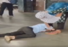 Viral Video: Man Falls At Woman’s Feet At Mumbai Railway Station, Crowd Watches Viral Video: Man Falls At Woman's Feet At Mumbai Railway Station, Crowd Watches