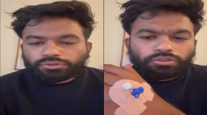 uio Abhijeet Dipke Suffers From Typhoid, Says Protest Will Continue Until Pradhan Resigns