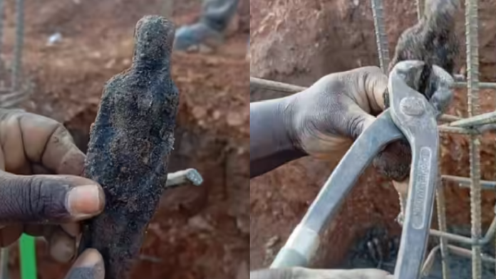 uk Viral Mystery: Pin-Stuck Doll Unearthed, Worker's Claim Leaves Social Media Split