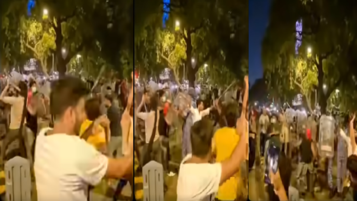 uyx ACP, Police Personnel Hurt As CJP Demonstration Descends Into Chaos