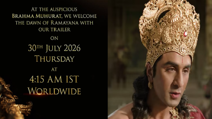 'Ramayana' Trailer Drops During Brahma Muhurta; Fans Wonder If Sawan Inspired the Timing