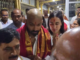 Hardik Pandya Visits Venkateswara Swamy Temple After Head Tonsure, Photos Go Viral Hardik Pandya Visits Venkateswara Swamy Temple After Head Tonsure, Photos Go Viral