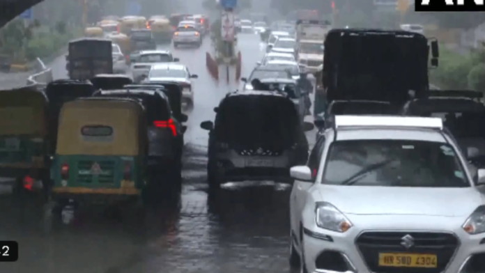 Untitled design - 2026-08-07T161025.665 Heavy Monsoon Showers Cripple Delhi-NCR, Waterlogging Hits Major Routes