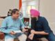 AAP MP Malvinder Singh Kang Meets Union Minister Nitin Gadkari AAP MP Malvinder Singh Kang Meets Union Minister Nitin Gadkari