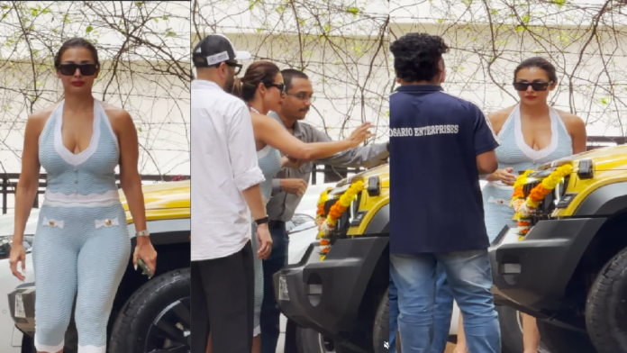 dg Malaika Arora Gets a New Mahindra Thar Roxx, Check Its Features And Price