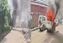 Violent Protests Break Out In Patna Following Fatal Bus Crash; Vehicles Burned, Media Attacked Violent Protests Break Out In Patna Following Fatal Bus Crash; Vehicles Burned, Media Attacked