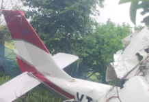 Kanpur Aircraft Crash: Two Pilots Dead After Training Plane Goes Down Near Ganga Barrage