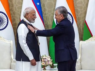PM Modi Conferred Uzbekistan’s Highest Honour, President Mirziyoyev Sends Special Message