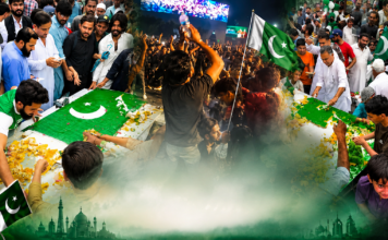 Cake Looting to Bottle Throwing: Viral Videos Show Chaotic Pakistan Independence Day Celebrations