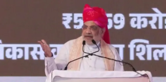 ‘Congress Has Forgotten Vande Mataram’: Amit Shah Slams Party at Chittorgarh Rally
