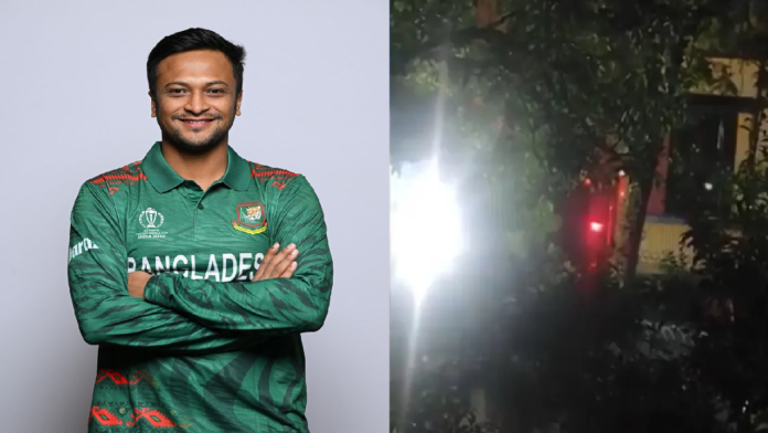 xz Shakib Al Hasan's Ancestral House Targeted In Petrol Bomb Attack After Sheikh Hasina's Appearance