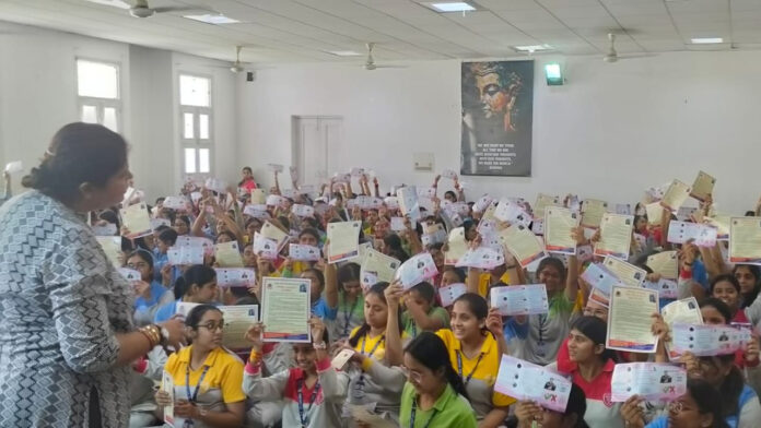 260 students at Sachdeva Public School, Pitampura, learn self-defense