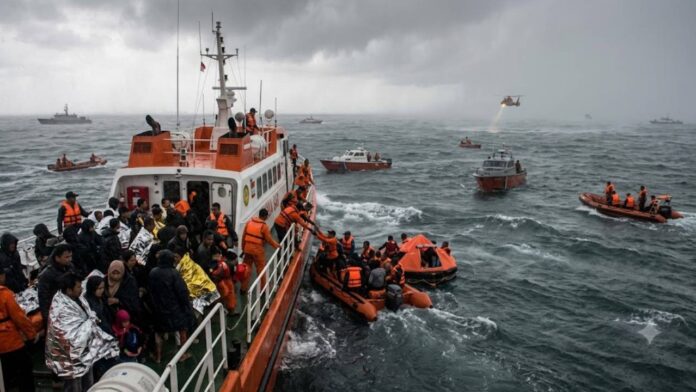 New Project - 2026-09-13T105921.005 Indonesian Ferry With 243 On Board Goes Missing, 103 Rescued