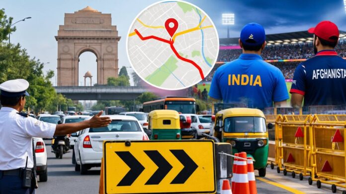 Delhi Traffic Alert: ITO And Several Roads To Face Diversions Ahead Of India-Afghanistan Match