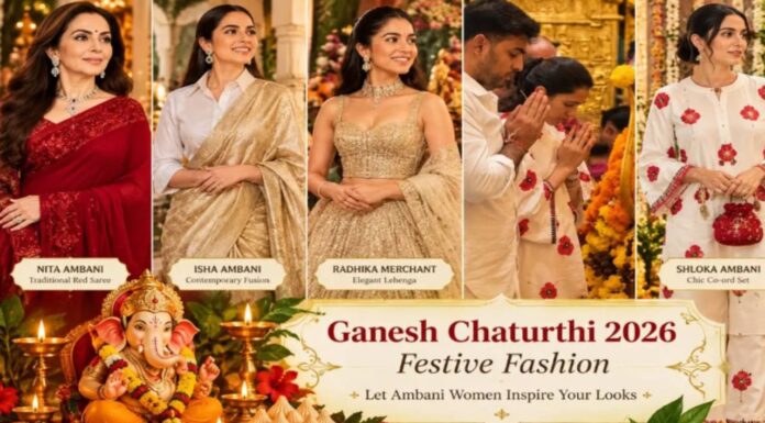 Ganesh Chaturthi 2026 Fashion: Take Festive Style Cues From Nita, Isha And Radhika Ambani Ganesh Chaturthi 2026 Fashion: Take Festive Style Cues From Nita, Isha And Radhika Ambani