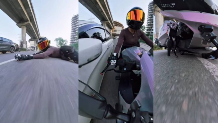 Gurugram Shocker: Woman Biker Hit By Car Following Alleged Chase