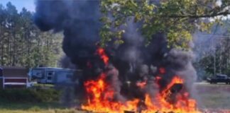 Bird Strike Causes F-16 Crash In Michigan, Pilot Safely Ejects From Jet Bird Strike Causes F-16 Crash In Michigan, Pilot Safely Ejects From Jet