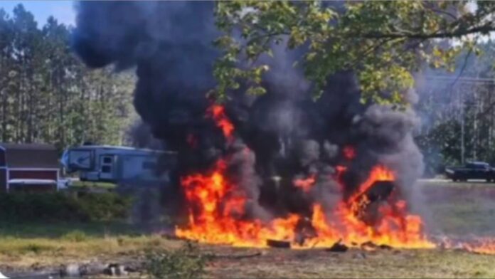 New Project - 2026-09-18T120321.827 Bird Strike Causes F-16 Crash In Michigan, Pilot Safely Ejects From Jet