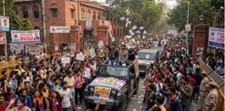 Delhi University Student Polls: ABVP Vs NSUI Vs AISA-SFI, Voting Details Delhi University Student Polls: ABVP Vs NSUI Vs AISA-SFI, Voting Details