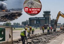 Sargodha Airbase Runway Still Being Repaired Months After Operation Sindoor Strike Sargodha Airbase Runway Still Being Repaired Months After Operation Sindoor Strike
