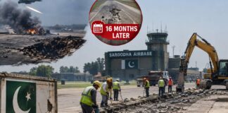 Sargodha Airbase Runway Still Being Repaired Months After Operation Sindoor Strike Sargodha Airbase Runway Still Being Repaired Months After Operation Sindoor Strike