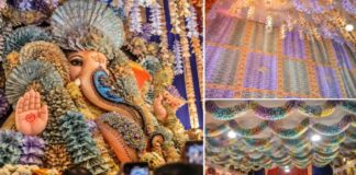 Rs 2.90 Crore In Real Currency Notes Used To Decorate Ganpati Pandal In Telangana, Video Goes Viral Rs 2.90 Crore In Real Currency Notes Used To Decorate Ganpati Pandal In Telangana, Video Goes Viral