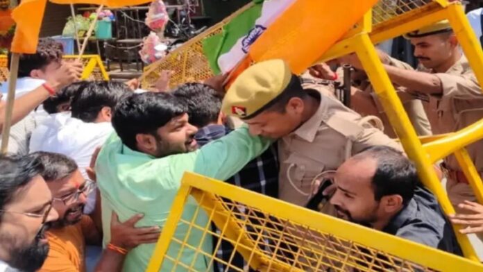 New Project - 2026-09-20T173719.808 UGC Bill Protest: Tensions Rise Across West UP, Protesters Clash With Police In Firozabad After Agra