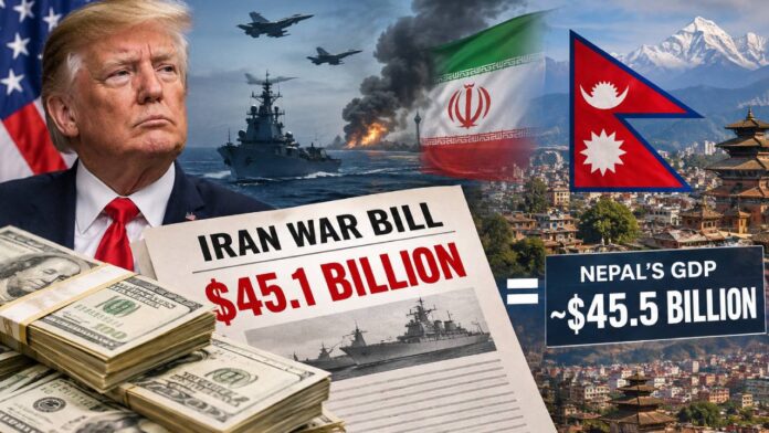 New Project - 2026-09-21T104955.924 45.1 Billion dollars And Counting: US Iran War Costs Near Nepal’s GDP