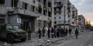 Russia Conducts Parliamentary Voting In Five Cities Taken From Ukraine Russia Conducts Parliamentary Voting In Five Cities Taken From Ukraine