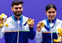 Asian Games 2026: Kamaljeet-Suruchi Claim Top Spot In 10m Air Pistol Mixed Team Final Asian Games 2026: Kamaljeet-Suruchi Claim Top Spot In 10m Air Pistol Mixed Team Final