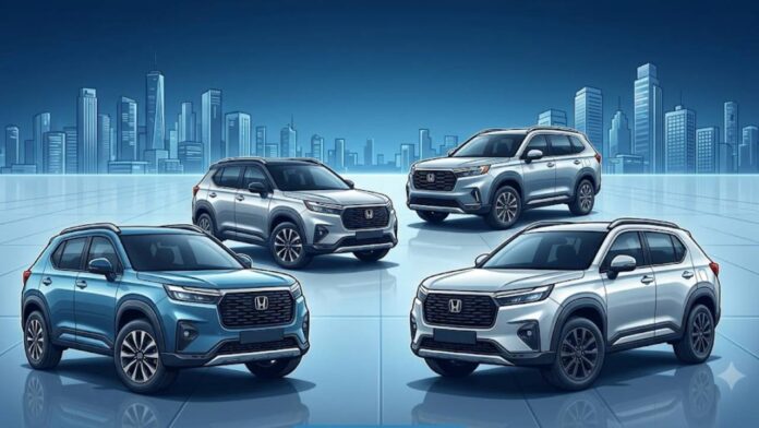 New Project - 2026-09-25T170526.871 Honda Gears Up For SUV Push In India With 4 New Models, Launch Timeline Revealed